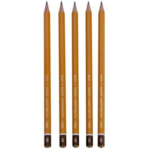 Grafit ceruza 1500 KOH-I-NOOR  2 B- 8 B ig