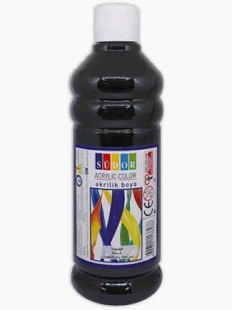 Akrilfesték SÜDOR 500ml piros, fekete, dark green