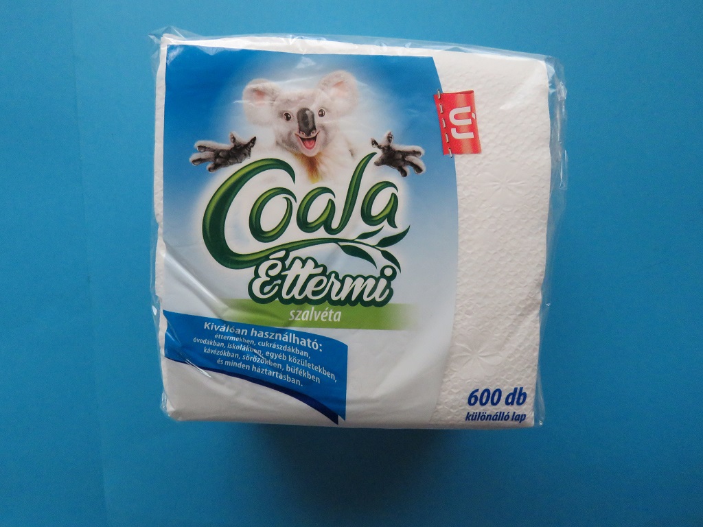 Éttermi szalvéta 600db/cs