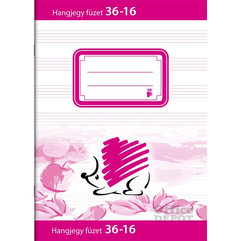 FÜZET ICO A/5 36-16 HANGJEGY