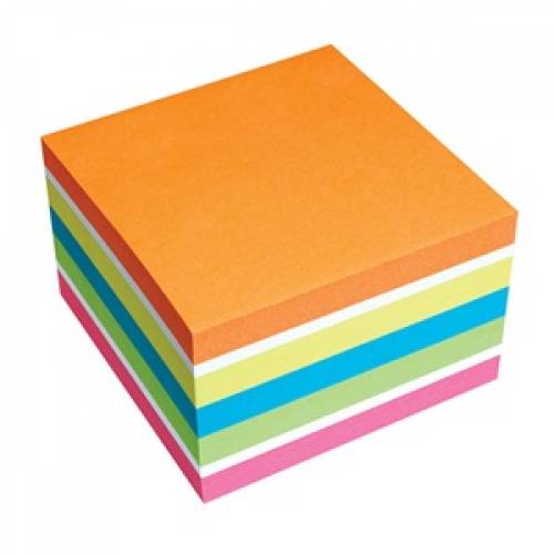 Notes 450 lapos élénk színű öntapadós jegyzettömb
